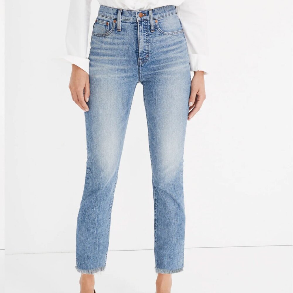 Madewell- The Petite Perfect Vintage Jean in Ainsworth Wash